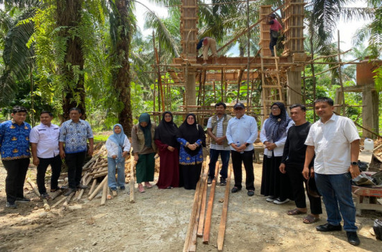 Monitoring Kegiatan SPAM-BM Di Desa Batu Langkah Kecil Kecamatan Kuok