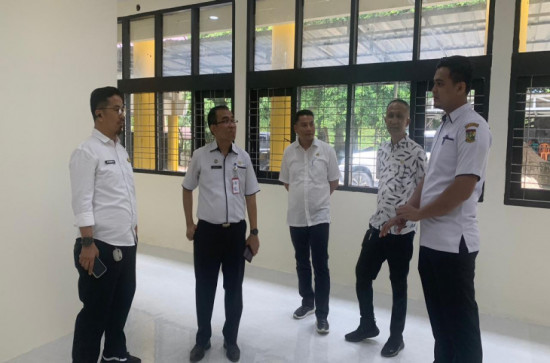 Peninjauan Akhir Rehabilitai Gedungh Kantor Inspektorat Kabupaten Kampar