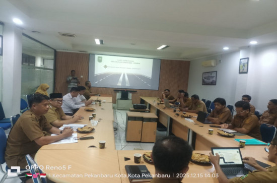 Rapat Pembahasan Usulan Jalan Lintas Riau